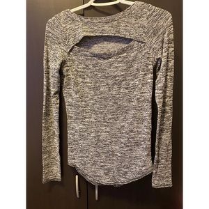 Wilfred Free Long Sleeve Open Chest Shirt